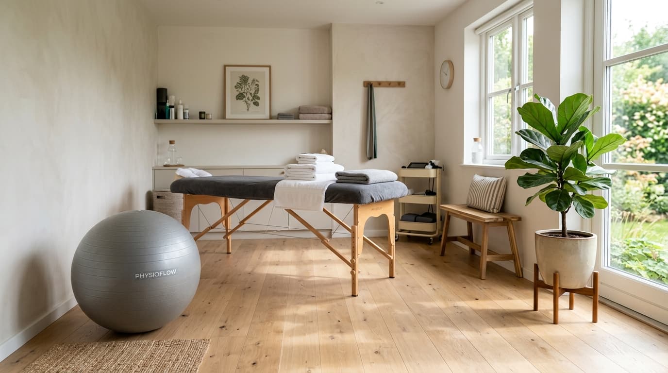 Aries PhysioCare home recovery room with natural lighting