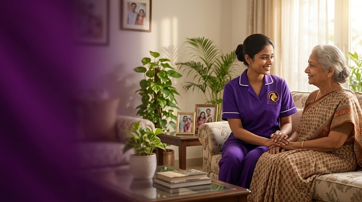 Trained Care Takers at Your Home - Aries PhysioCare